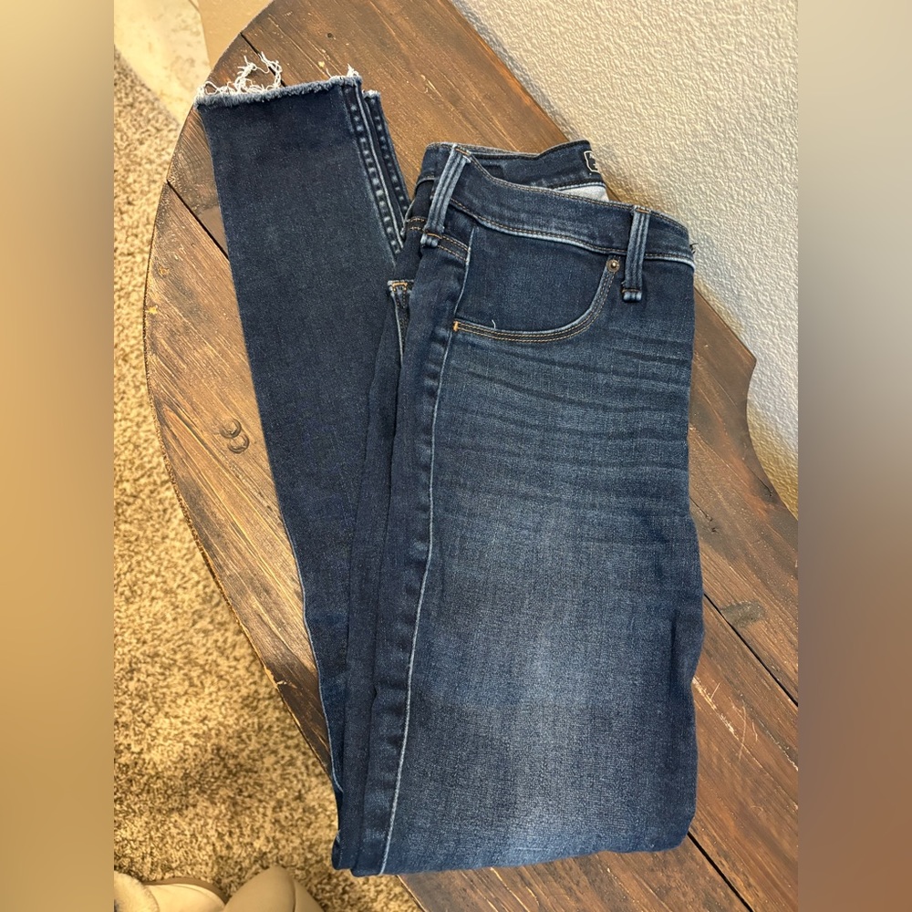 A&F high rise jean legging